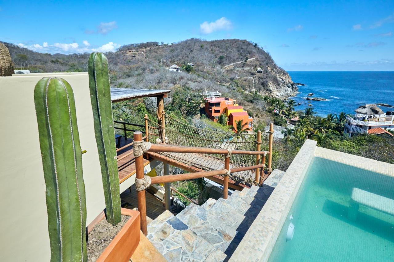 Casa Roni By Xeno - 5 Bedroom Luxury Villa With Ocean View Estacahuite Exterior photo