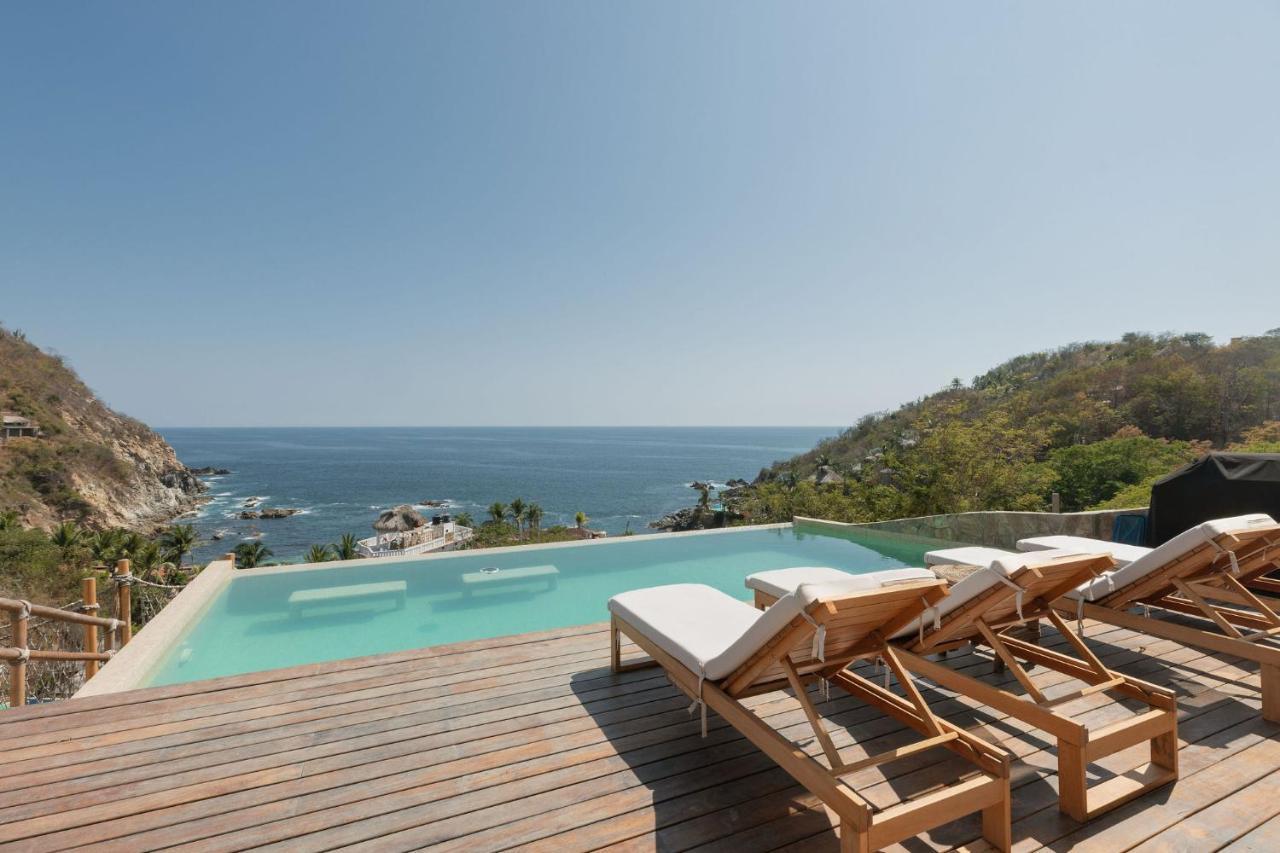 Casa Roni By Xeno - 5 Bedroom Luxury Villa With Ocean View Estacahuite Exterior photo